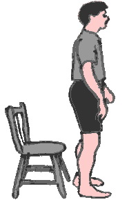Postural Pilates exercises: Stand to Sit(1)