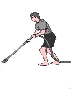 Weight bearing pilates exercise : Vacuum Cleaner